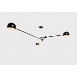Lampa sufitowa Astronomy III | Czarna, metalowa, 3 punkty | Step In Design