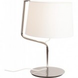 Lampa stołowa Chicago biała MaxLight - Eleganckie oświetlenie