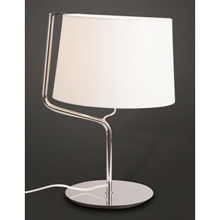 Lampa stołowa Chicago biała MaxLight - Eleganckie oświetlenie