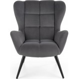 Fotel welurowy Tyrion Velvet Halmar - Komfort i elegancja