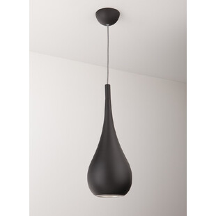 Lampa wisząca Drop czarna MaxLight | Nowoczesny design