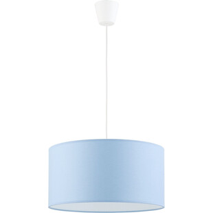 Lampa wisząca Rondo Kids | TK Lighting - Niebieska, 40cm