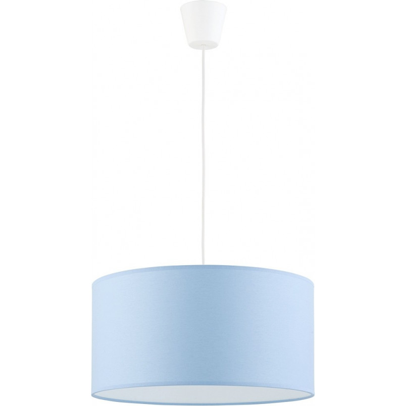Lampa wisząca Rondo Kids | TK Lighting - Niebieska, 40cm