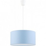 Lampa wisząca Rondo Kids | TK Lighting - Niebieska, 40cm