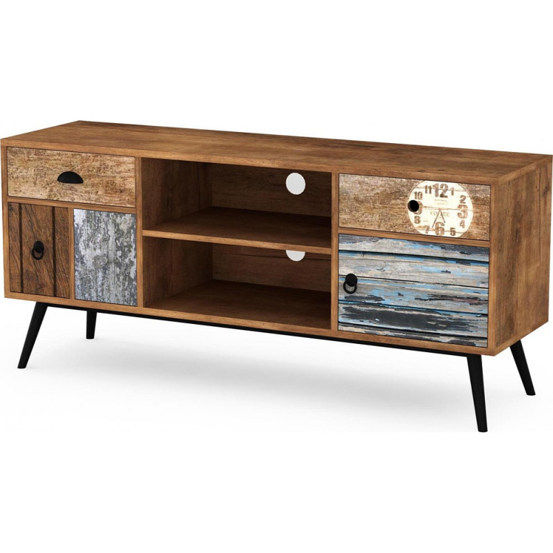 Szafka RTV Vintage Mezo 120cm Halmar - Multikolor | Sklep
