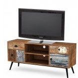 Szafka RTV Vintage Mezo 120cm Halmar - Multikolor | Sklep