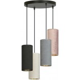 Lampa wisząca z abażurami Bente Premium III mix Emibig | Lampy nad stół