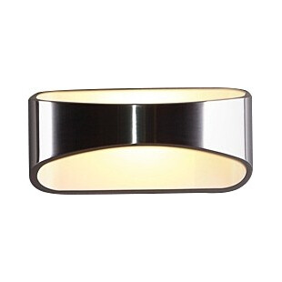 Kinkiet nowoczesny Hugo | MaxLight - Srebrny, LED