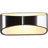 Kinkiet nowoczesny Hugo | MaxLight - Srebrny, LED