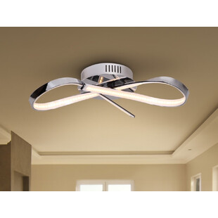 Lampa sufitowa nowoczesna Infinity 45 LED Chrom marki MaxLight