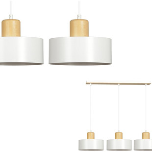 Lampa wisząca skandynawska Torin III | Emibig - 80cm