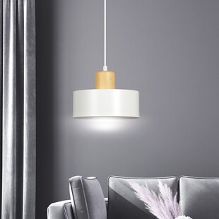 Lampa wisząca skandynawska Torin biała | Emibig