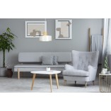 Lampa wisząca skandynawska Torin biała | Emibig