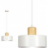 Lampa wisząca skandynawska Torin biała | Emibig