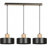 Lampa wisząca Torin III 80cm czarna | Emibig - Skandynawski Design