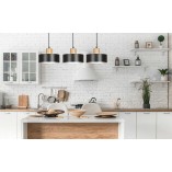 Lampa wisząca Torin III 80cm czarna | Emibig - Skandynawski Design