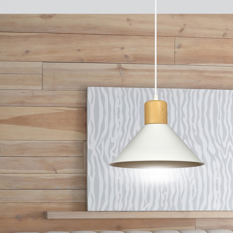 Lampa wisząca Rowen biała Emibig | Skandynawski Design