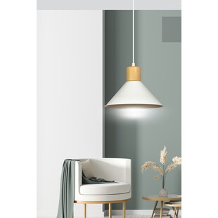 Lampa wisząca Rowen biała Emibig | Skandynawski Design