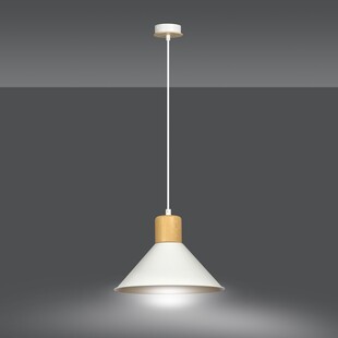 Lampa wisząca Rowen biała Emibig | Skandynawski Design