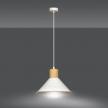Lampa wisząca Rowen biała Emibig | Skandynawski Design