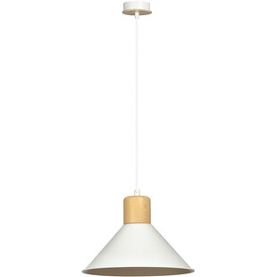Lampa wisząca Rowen biała Emibig | Skandynawski Design