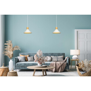 Lampa wisząca Rowen biała Emibig | Skandynawski Design