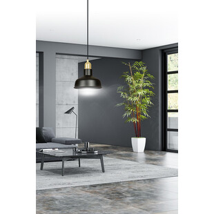 Lampa Wisząca Loft Ibor Czarno-Złota Emibig | Sklep z Lampami