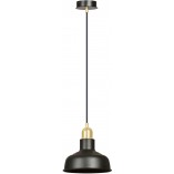 Lampa Wisząca Loft Ibor Czarno-Złota Emibig | Sklep z Lampami
