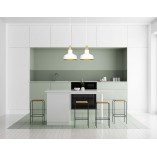 Lampa wisząca loft Ibor II | Biało-złota Emibig | Sklep z lampami