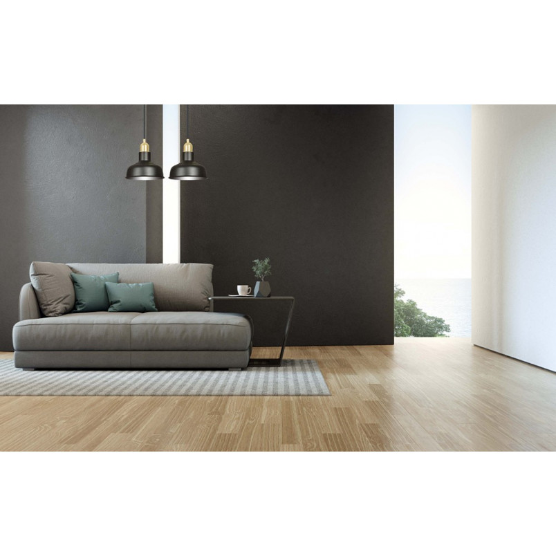 Lampa Wisząca Loft Ibor II Czarno-Złota Emibig | 42cm
