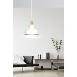 Lampa wisząca loft Ibor | Biało-złota Emibig - Kup teraz!