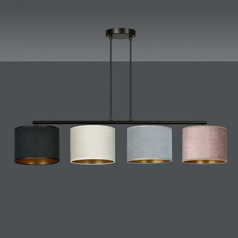 Lampa wisząca Hilde IV Emibig | Kolorowa, E27, 100cm