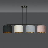 Lampa wisząca Hilde IV Emibig | Kolorowa, E27, 100cm