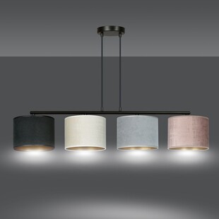 Lampa wisząca Hilde IV Emibig | Kolorowa, E27, 100cm