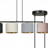 Lampa wisząca Hilde IV Emibig | Kolorowa, E27, 100cm