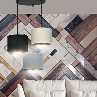 Lampa wisząca Hilde Premium - kolorowa, potrójna | Emibig