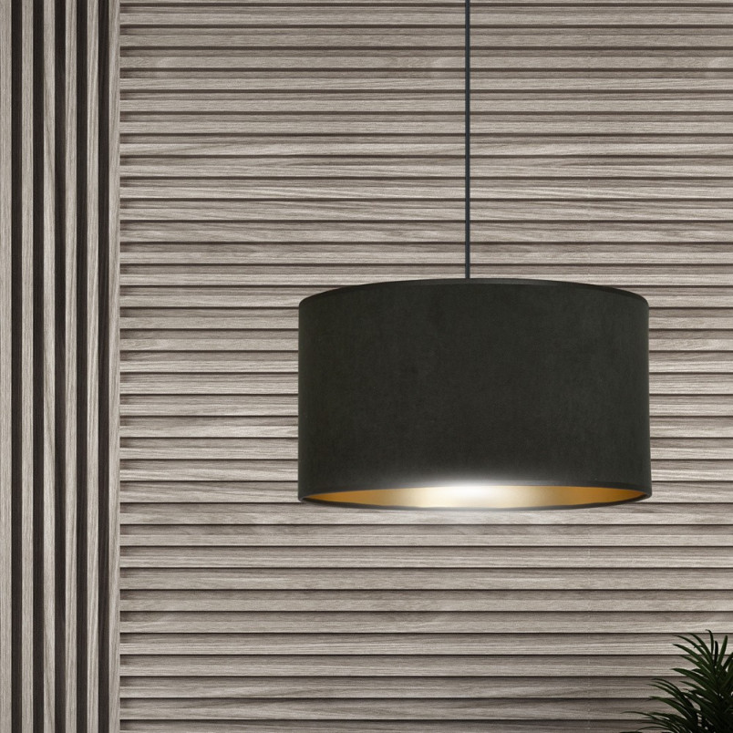 Lampa wisząca Hilde czarna Emibig | Nowoczesny design