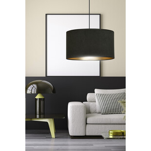 Lampa wisząca Hilde czarna Emibig | Nowoczesny design
