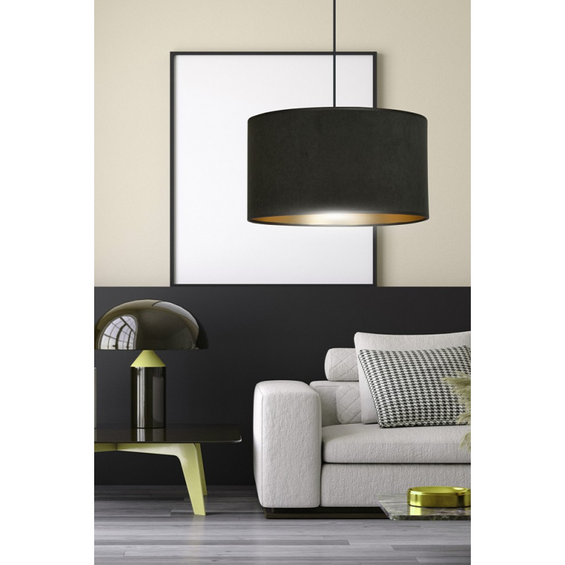 Lampa wisząca Hilde czarna Emibig | Nowoczesny design