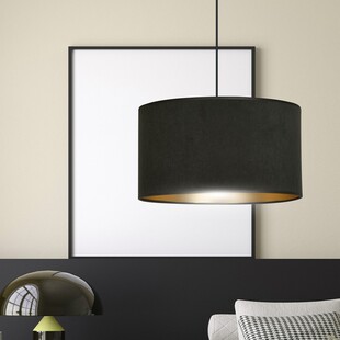 Lampa wisząca Hilde czarna Emibig | Nowoczesny design