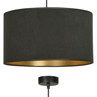 Lampa wisząca Hilde czarna Emibig | Nowoczesny design