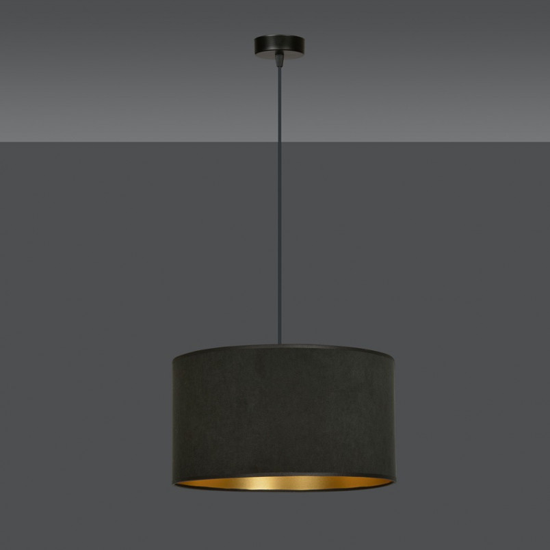 Lampa wisząca Hilde czarna Emibig | Nowoczesny design