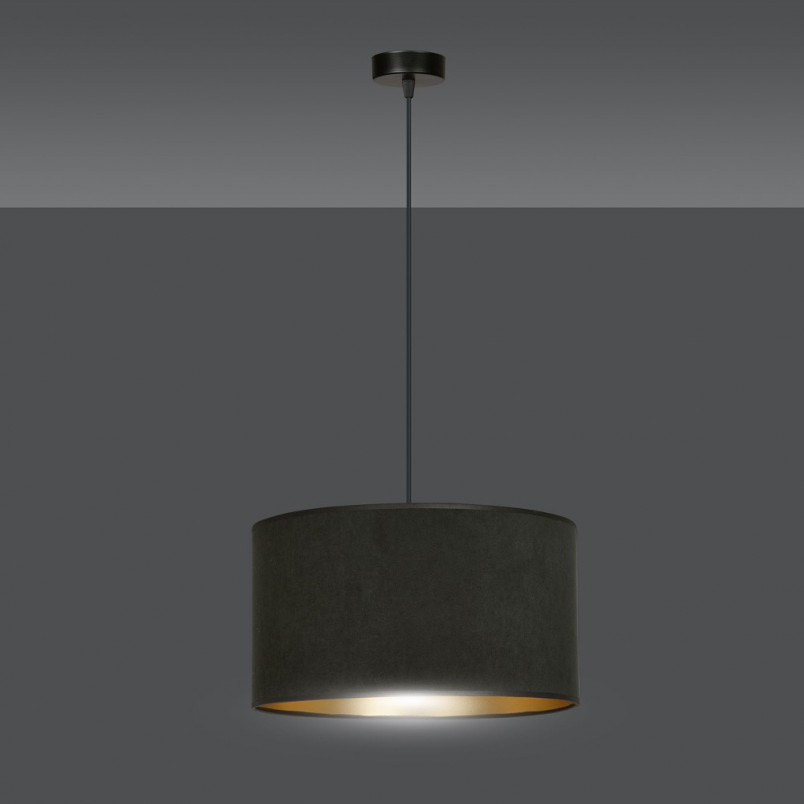 Lampa wisząca Hilde czarna Emibig | Nowoczesny design