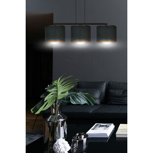 Lampa wisząca Hilde III czarna Emibig | Nowoczesne oświetlenie