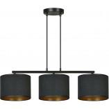 Lampa wisząca Hilde III czarna Emibig | Nowoczesne oświetlenie