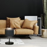 Lampa nocna Hilde czarna Emibig | Stylowe oświetlenie