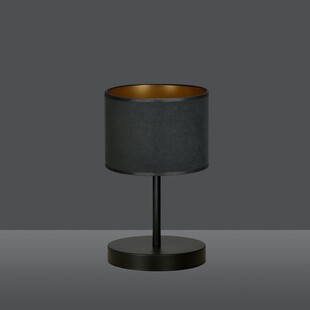 Lampa nocna Hilde czarna Emibig | Stylowe oświetlenie