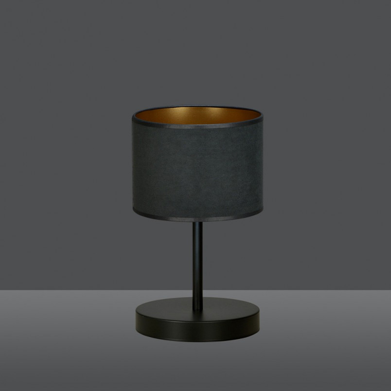 Lampa nocna Hilde czarna Emibig | Stylowe oświetlenie