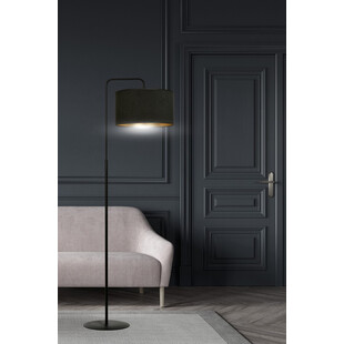 Lampa podłogowa czarna Emibig Hilde - Elegancja i styl