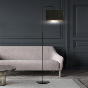 Lampa podłogowa czarna Emibig Hilde - Elegancja i styl